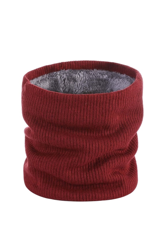 Neck Gaiters for Men Women Neck Warmer Scarf Thermal Windproof Face Mask Covering for Cold Weather Burgundy*