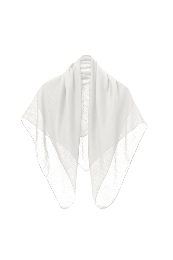 Shawl Wrap for Women Large Triangle Scarf Soft Knitted Elegant Shawls and Wraps Fall Winter Head Bandanas A-White