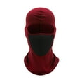 thumbnail image 1 of Wyobmus Unisex Knit Insulated Windproof Face Mask Thermal Full Face Cover for Cycling Ski Snowboard Motorcycle Outdoor Cold Weather Men and Women B-Burgundy, 1 of 2