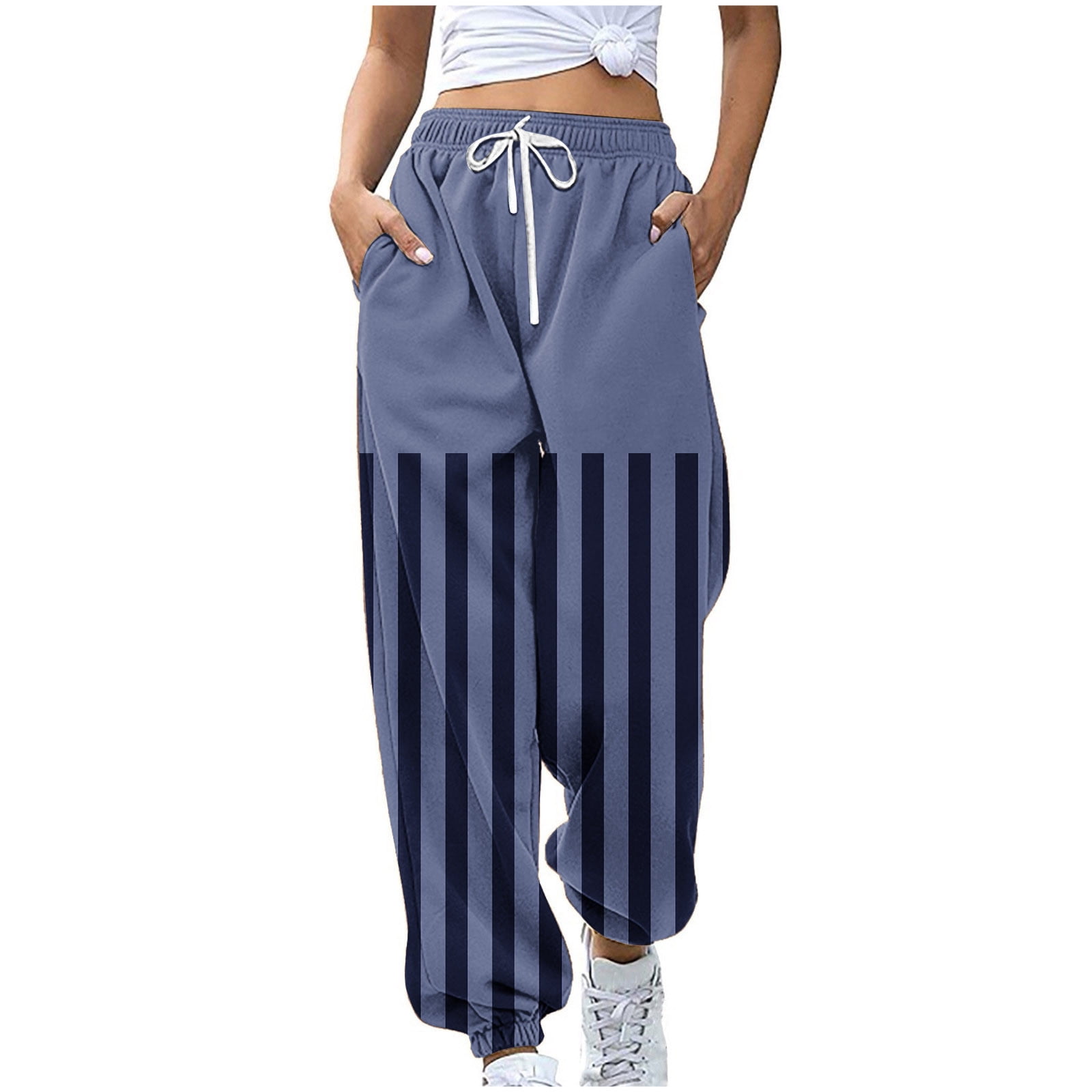 【oan】(Unisex) Star color matching string pants MEMBER'S MARK WOMEN'S STRAIGHT LEG PANT~MULTIPLE COLOR
