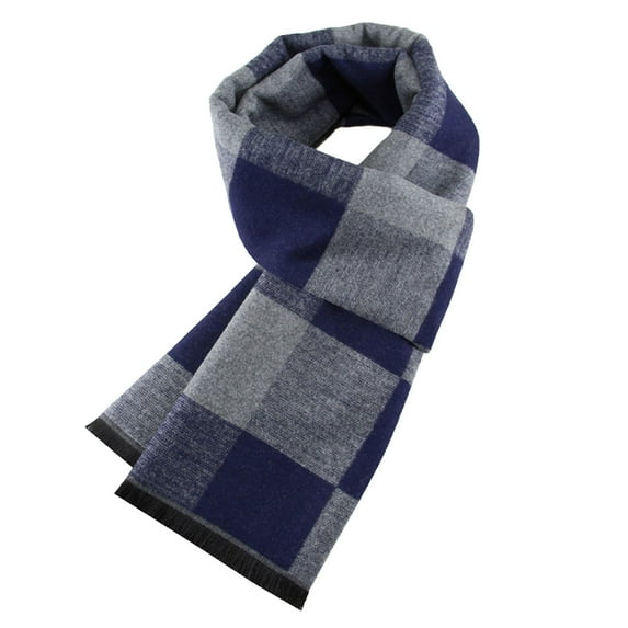 Wyobmus Womens Velour Scarf Large Pashmina Shawls And Wraps Light Blanket Scarf Cotton Comfort Scarf Navy*