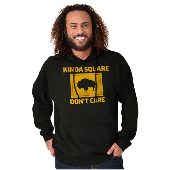 Wyoming Buffalo Cowboy Attitude Hoodie Sweatshirt Women Men Brisco Brands S