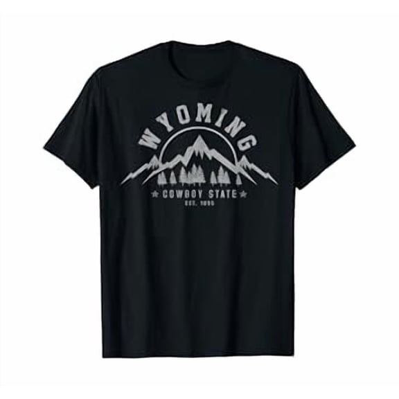Wyoming Cowboy State Vintage T-Shirt