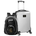 thumbnail image 1 of Wyoming Cowboys Deluxe 2-Piece Backpack and Carry-On Set - Silver, 1 of 1