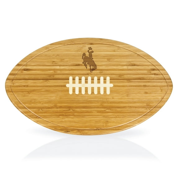 Wyoming Cowboys Kickoff Football Cutting Board & Serving Tray