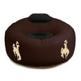 thumbnail image 1 of Wyoming Cowboys Large Inflatable Air CHAIR w/ Pump, 1 of 1