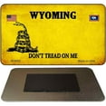 thumbnail image 1 of Wyoming Do Not Tread Novelty Metal Magnet M-8882 3.5" x 2" Magnet (M), 1 of 1