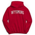 thumbnail image 1 of Wyoming Humor Graphic Red Men's Crewneck Sweatshirt Hoodie, 1 of 1