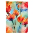 thumbnail image 1 of Wyoming Indian Paintbrush in Watercolor Garden Flag 11.25 in x 15.5 in, 1 of 5