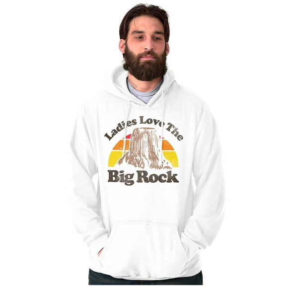 Wyoming Ladies Love Big Rock Funny WY Hoodie Sweatshirt Women Men Brisco Brands M