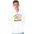 thumbnail image 1 of Wyoming Ladies Love Big Rock Funny WY Unisex Fleece Graphic Zip Up Hoodie Brisco Brands 3X, 1 of 5
