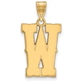 thumbnail image 1 of 14k Yellow Gold Logoart the University Of Wyoming Large Pendant, 1 of 3