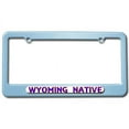 thumbnail image 1 of Wyoming Native - State Pride License Plate Frame, 1 of 1