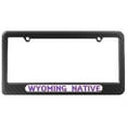 thumbnail image 1 of Wyoming Native - State Pride License Plate Frame, 1 of 1