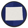 thumbnail image 1 of Wyoming State Silhouette Applique Multi-Color Embroidered Iron-On Patch - 3 Inch Medium, 1 of 5