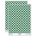 thumbnail image 1 of Wyoming State Silhouette 200+ Round Stickers - Dark Green - Matte Finish - 0.50" Size, 1 of 3