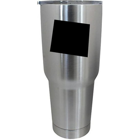 Wyoming States Etched 30oz Stainless Steel Tumbler