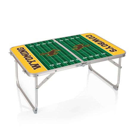 Wyoming Team Sports Cowboys Portable Mini Folding Table