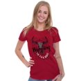 thumbnail image 1 of Wyoming To The Bone Country Western Womens Slim Fit Graphic Tee Brisco Brands S, 1 of 4