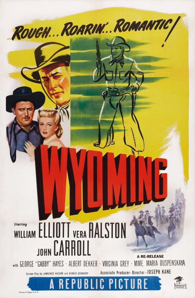 Wyoming U Canvas Art - (24 x 36)