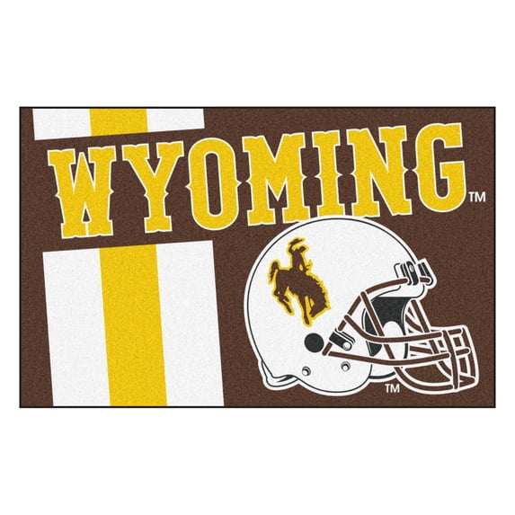 Wyoming Uniform Starter Rug 19"x30"