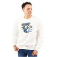thumbnail image 1 of Wyoming WY Hiking Mountains Smurfs Sweatshirt for Men or Women Brisco Brands M, 1 of 6