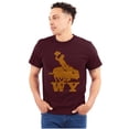 thumbnail image 1 of Wyoming Western Rodeo Rider WY Men's Graphic T Shirt Tees Brisco Brands 5X, 1 of 6