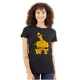 thumbnail image 1 of Wyoming Western Rodeo Rider WY Womens Slim Fit Graphic Tee Brisco Brands X, 1 of 5
