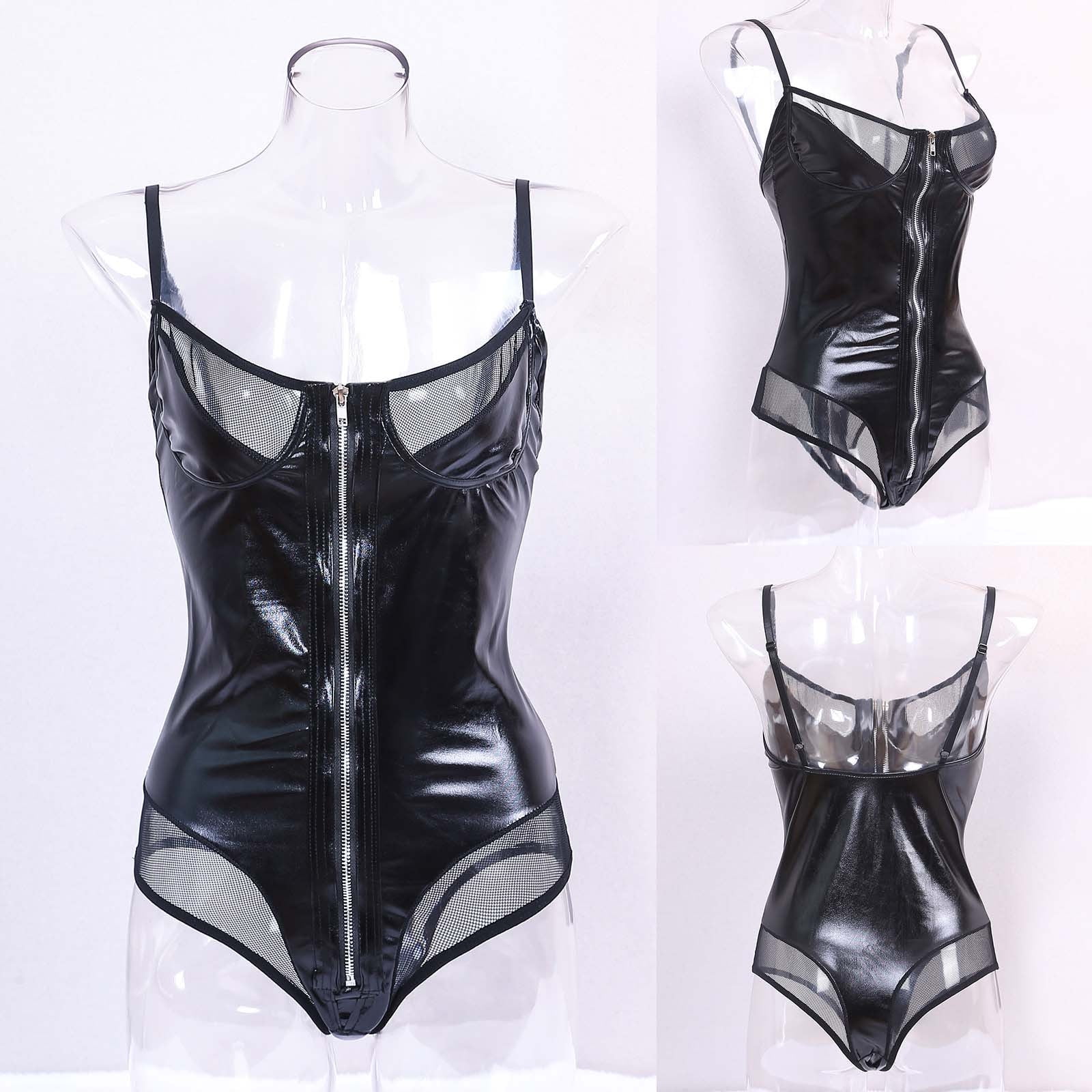 Wyongtao Lace Shapewear Bodysuit Women Tummy Control Backless Tank Tops V Neck Body Suit Thongs