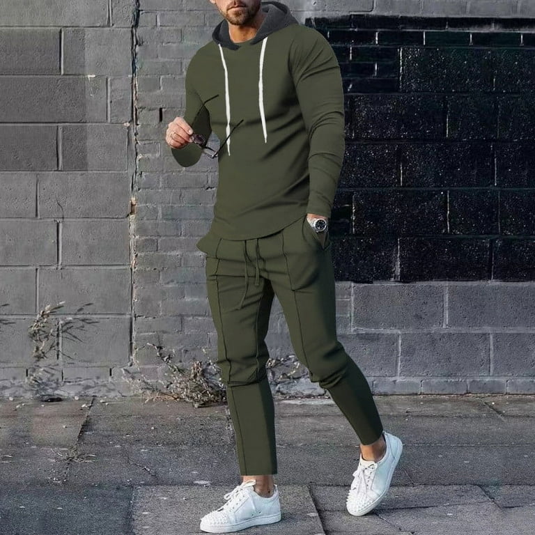 Men's sweatpants and sweatshirt outfits outlet