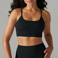 thumbnail image 1 of Wyongtao Shelf Bra Tank Tops Racerback Workout Tops Yoga Shirt Women's Undershirt,Black M, 1 of 5