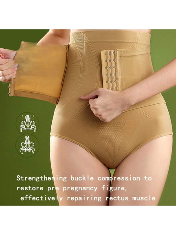 Tummy Control Panties for Women Shapewear Butt Lifter Short High Waist Trainer Corset Slimming Body Shaper Underwear,Beige XXL