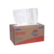 WypAll* L10 Utility Wipes, POP-UP Box, 1-Ply, 10 1/4 x 9, White, 250/Box