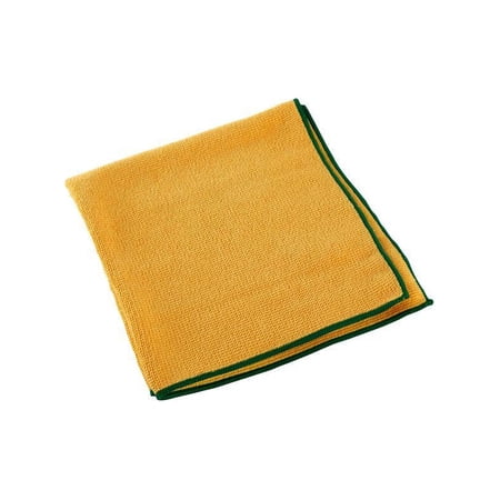 WypAll Microfiber Cloths (83610), Reusable, 15.75" x 15.75", Gold (Yellow), 4 Packs / Case, 6 Wipes / Container, 24 / Case