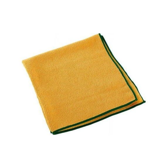 WypAll Microfiber Cloths (83610), Reusable, 15.75" x 15.75", Gold (Yellow), 4 Packs / Case, 6 Wipes / Container, 24 / Case
