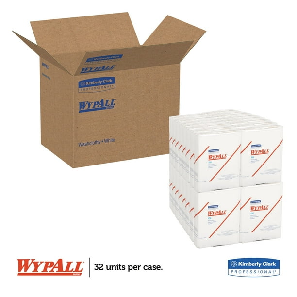 X50 Cloths, 1/4 Fold, 12.5 x 10, White, 26/Pack, 32 Packs/Carton X50 Cloths, 1/4 Fold, 12.5 x 10, White, 26/Pack, 32 Packs/Carton