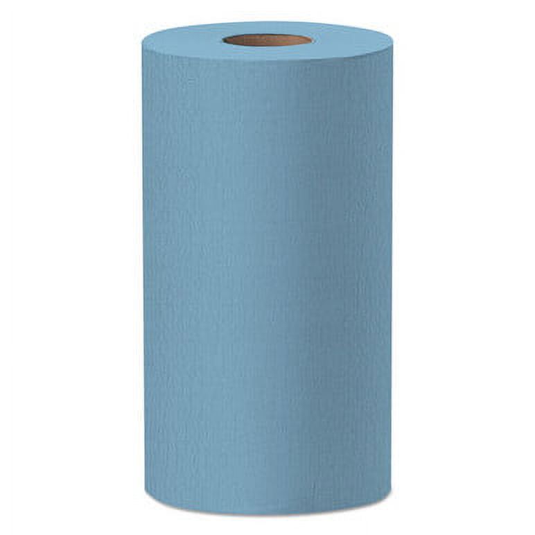 WypAll X60 Cloths, Small Roll, 9.8 x 13.4, Blue, 130/Roll, 12 Rolls/Carton -KCC35411 - image 1 of 6