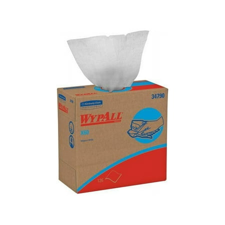 WypAll 34790 X60 Wipers, 126-Ct., 10-Pk. - Quantity 1
