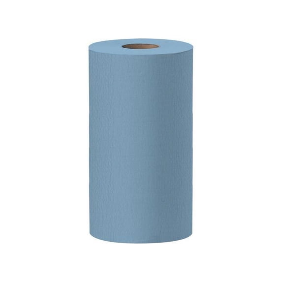 X60 Cloths, Small Roll, 19 3/5 X 13 2/5, Blue, 130/rl, 6 Rl/ct