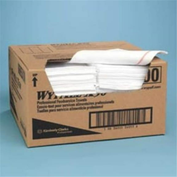 Wypall X50 Foodservice 1/4 Fold Towel- White - 200 Count