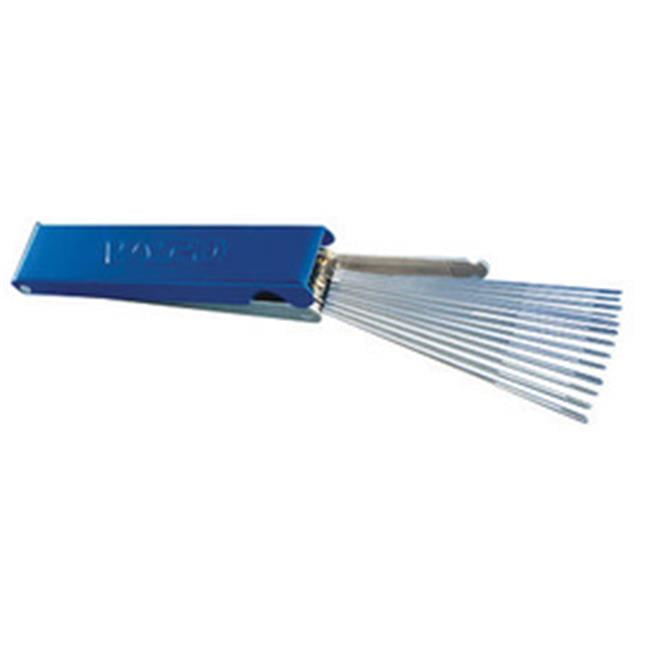 VASTOOLS Torch Tip Cleaner Set – STC & KTC 2-Piece Kit For Oxy-Acetylene Welding, 13 Stainless Steel Wire Files Sizes #6-#26, Includes Flat File & Aluminum Case
