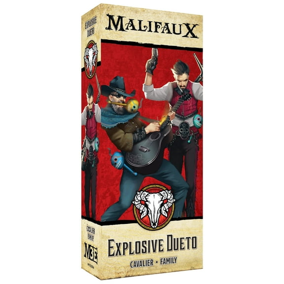 Wyrd Miniatures  Malifaux 3rd Edition Explosive Dueto Miniature