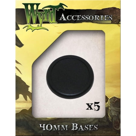 Wyrd Miniatures 40mm Premium Plastic Bases (5 pack)