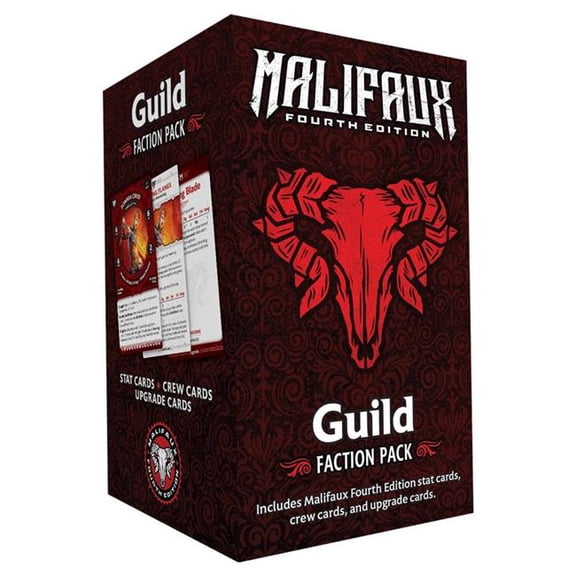 Wyrd Miniatures WYR24011 Malifaux 4th Edition Guild Faction Pack Miniature