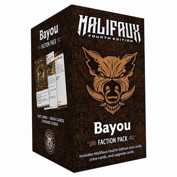 Wyrd Miniatures WYR24016 Malifaux 4th Edition Bayou Faction Pack Miniature