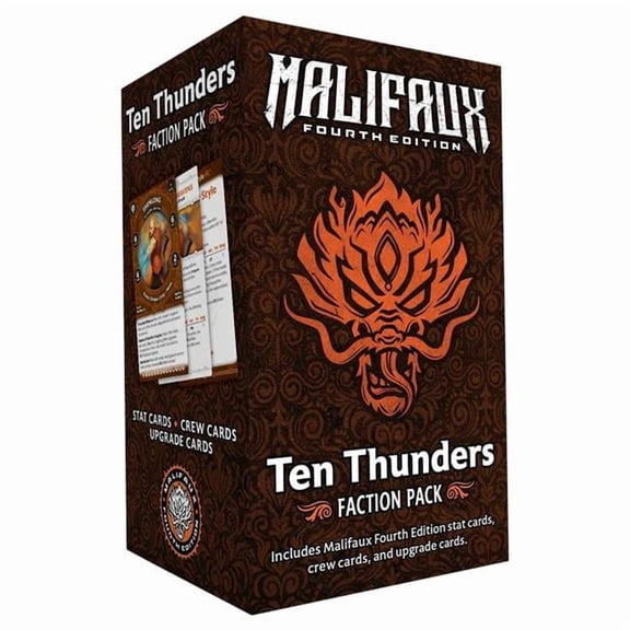 Wyrd Miniatures WYR24017 Malifaux 4th Edition Ten Thunder Faction Pack Miniature