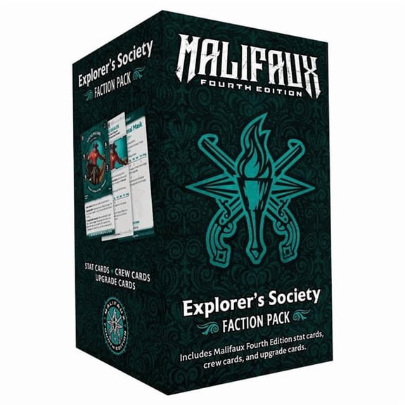 Wyrd Miniatures WYR24018 Malifaux 4th Edition Explorers Society Faction Pack Miniature