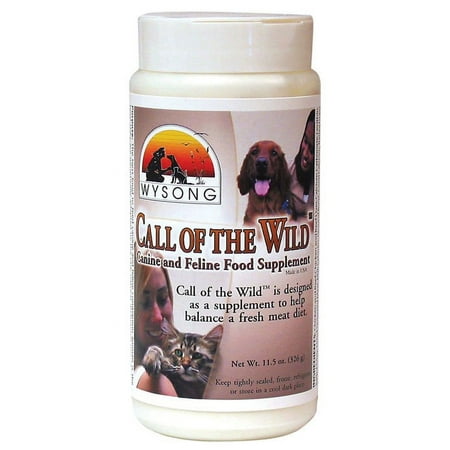 Wysong Call Of The Wild Canine And Feline Food Supplement For Pets, 11-Ounce