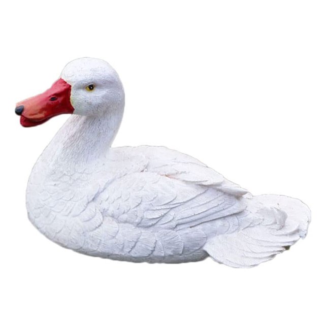 Wytyjxccyy Swan Decoys for Geese, Swan Decoy Pond Bird Deterrent