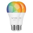 thumbnail image 1 of Wyze LED 1100 Lumens (75W Equivalent) Color Smart Home Bulb, 2 Pack, 1 of 7